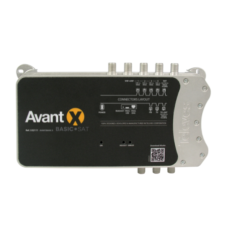 AVANT X BASIC SAT 5IN.U/VHF- 1IN SAT